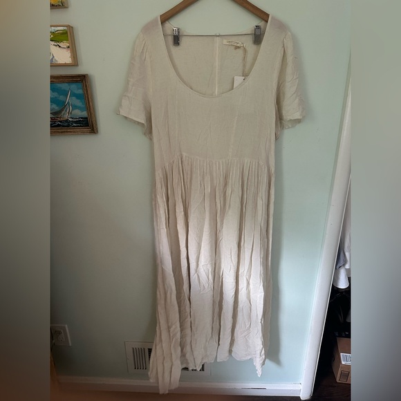 NWT Christy Dawn Scarlet dress in egg shell - Picture 4 of 7